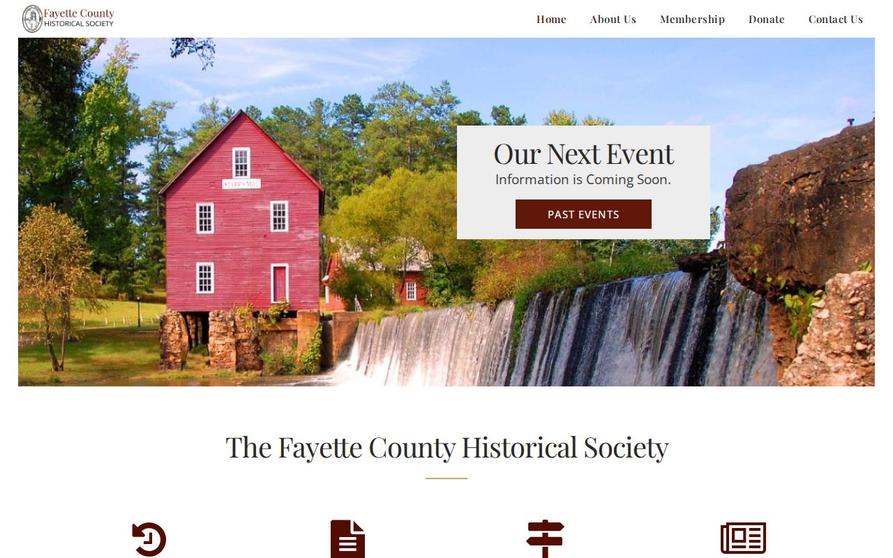 Fayette Historical Society research center information