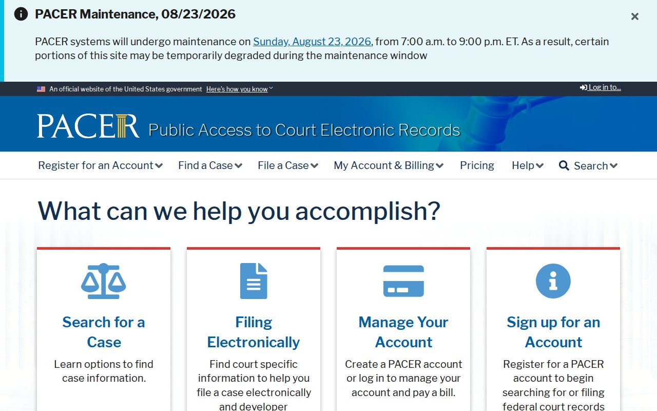 Peachtree City previous residents federal court records search